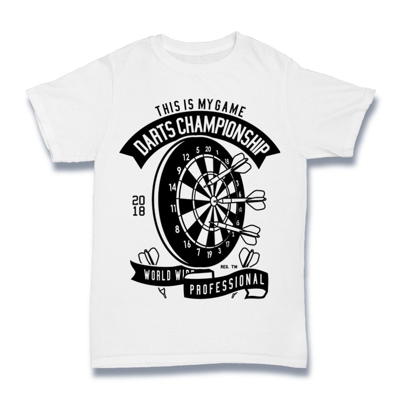 Darts Championship Tshirt Design buy t shirt design