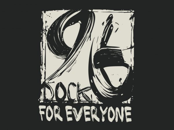 Dock For Everyone t shirt vector illustration Dock For Everyone t shirt vector illustration