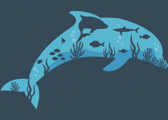 Dolphin Tshirt Design