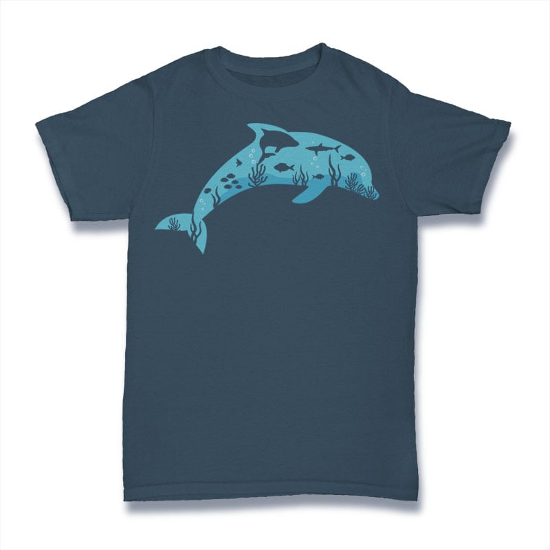 Dolphin Tshirt Design tshirt factory