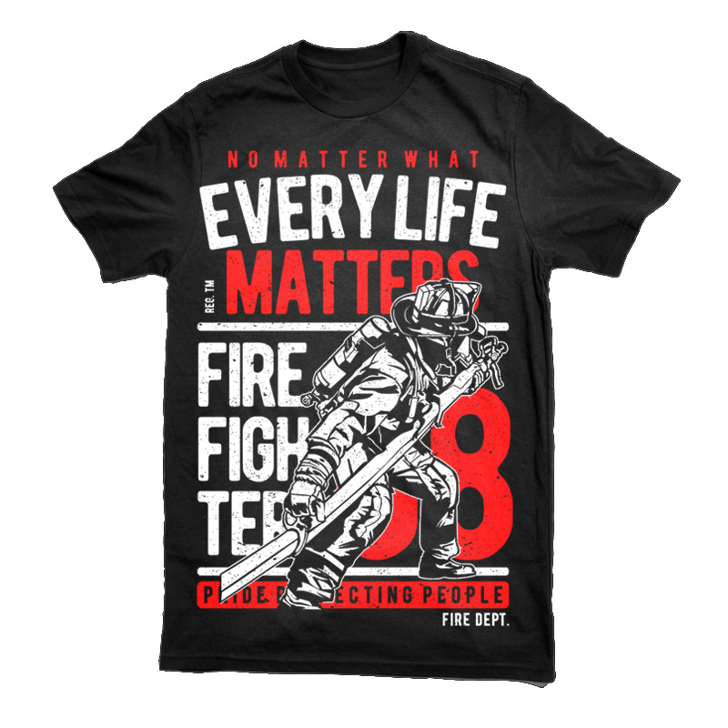 Every Life Matters Vector t-shirt design tshirt factory