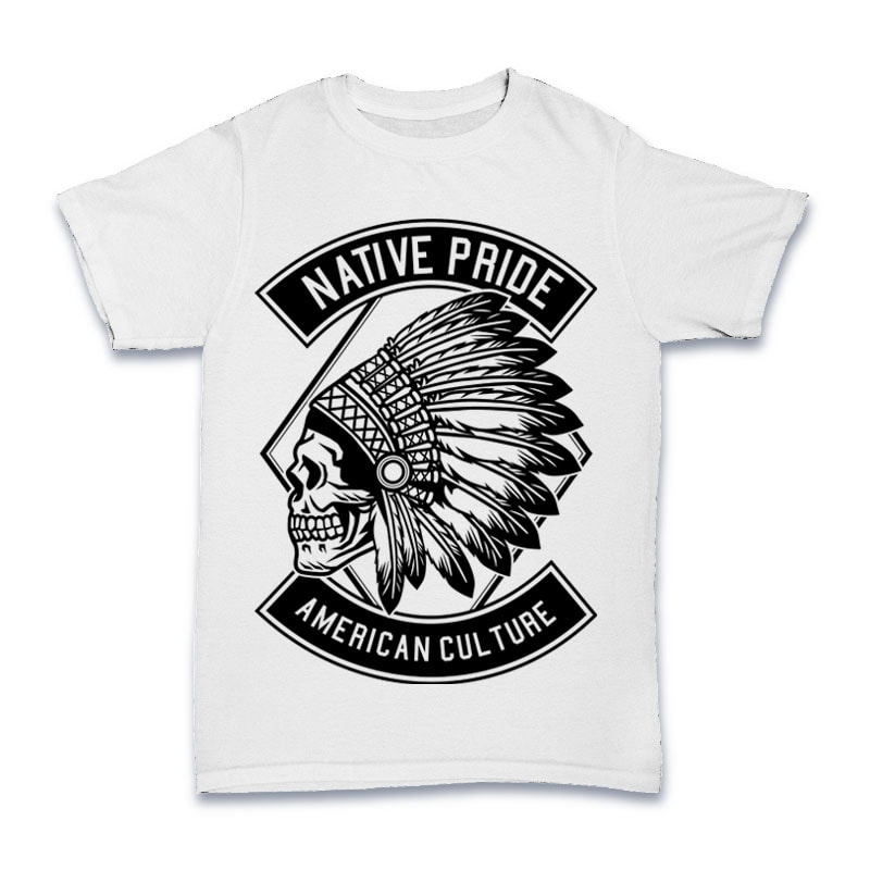 Indian Native Pride Tshirt Design buy t shirt design
