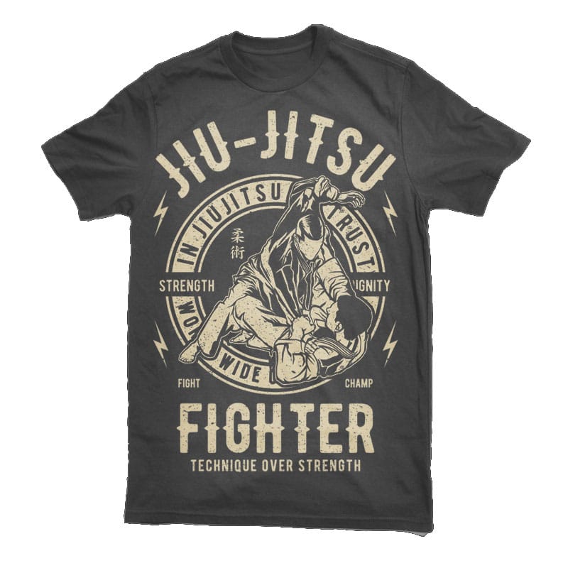 Jiu Jitsu Graphic t-shirt design commercial use t shirt designs