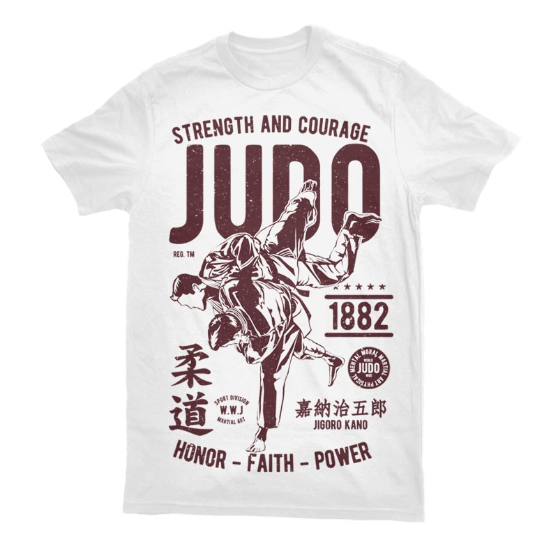 Judo Graphic t-shirt design buy t shirt design