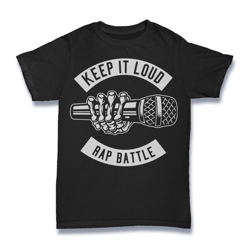Keep It Loud Tshirt Design t shirt designs for teespring