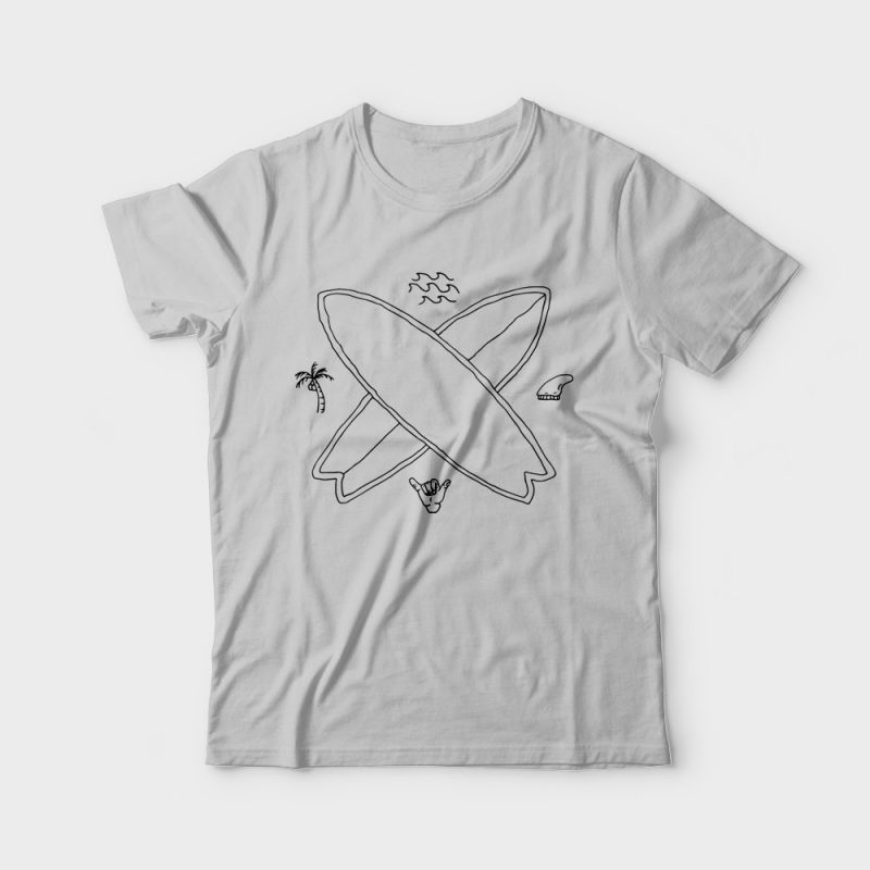 Surf Vibes buy t shirt design