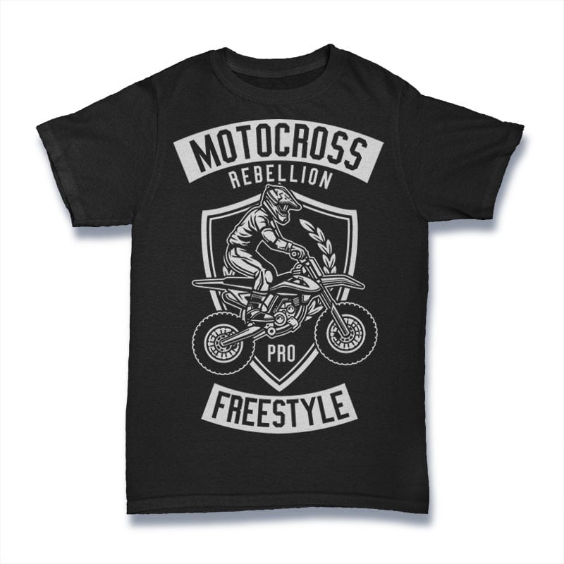 Motocross Rebellion Tshirt Design t shirt designs for teespring