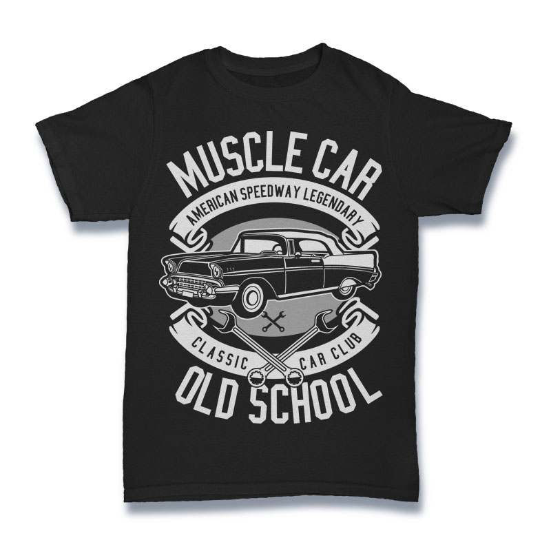 Muscle car t clearance shirt designs