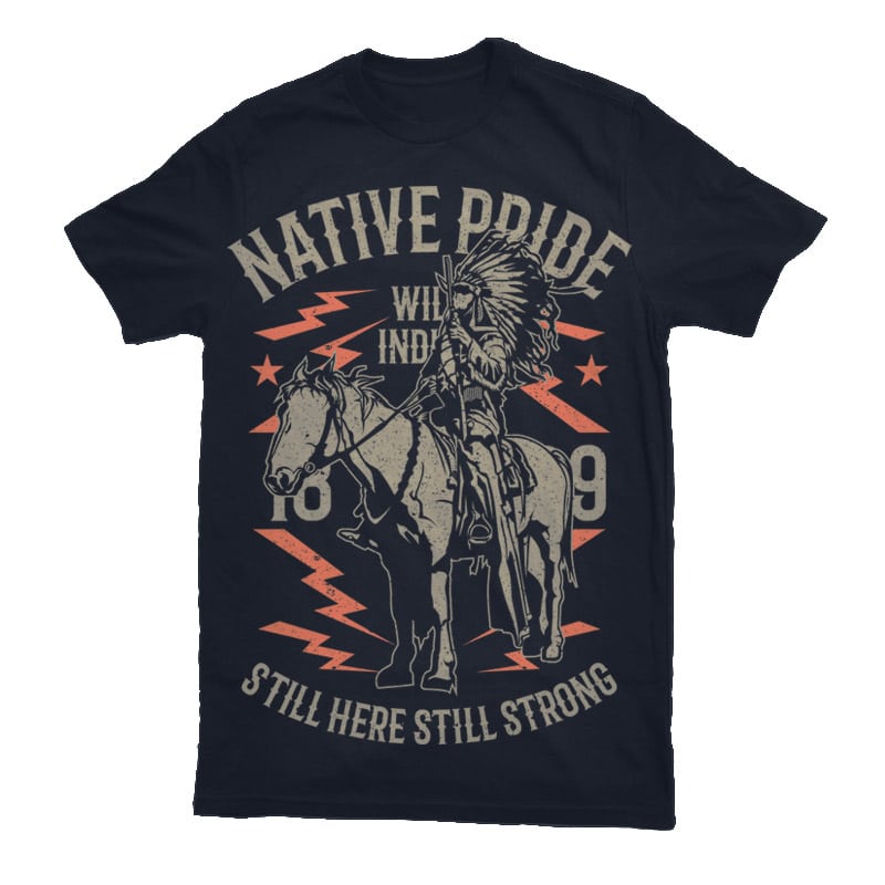 Native Pride Vector t-shirt design t shirt design png