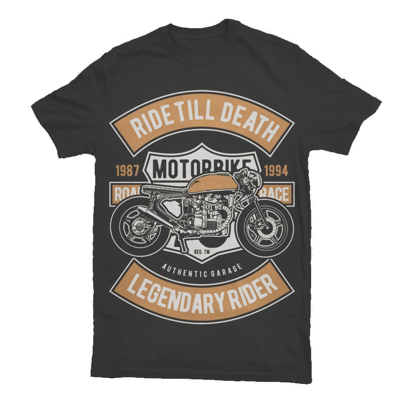 Ride-Till-Death Short-Sleeve Unisex T-Shirt