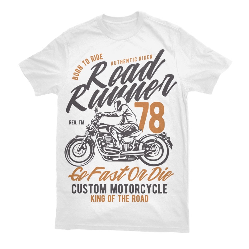 Road Runner Vector t-shirt design buy tshirt design