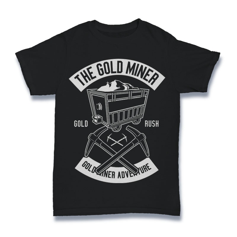gold mining shirt