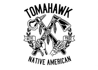 Tomahawk Tshirt Design