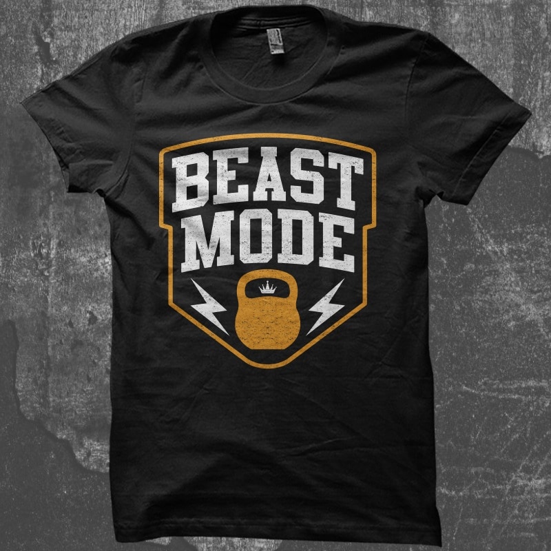 Beast Mode t shirt designs for sale