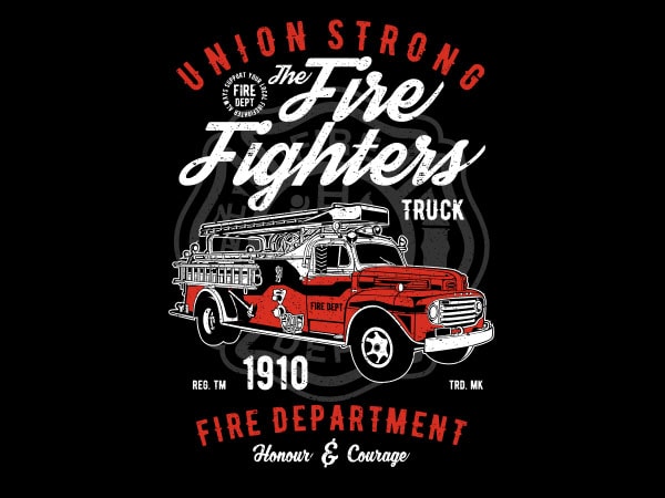 Union strong vector t-shirt design