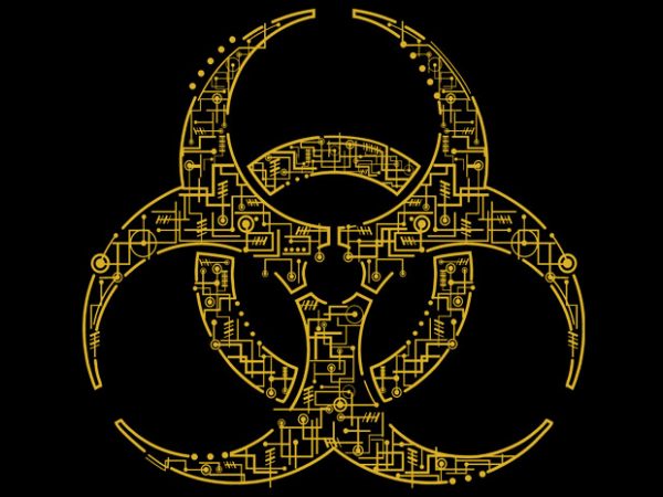 Biohazard tshirt design