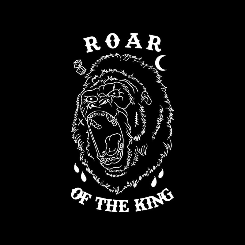 roar of the king tshirt design - Buy t-shirt designs
