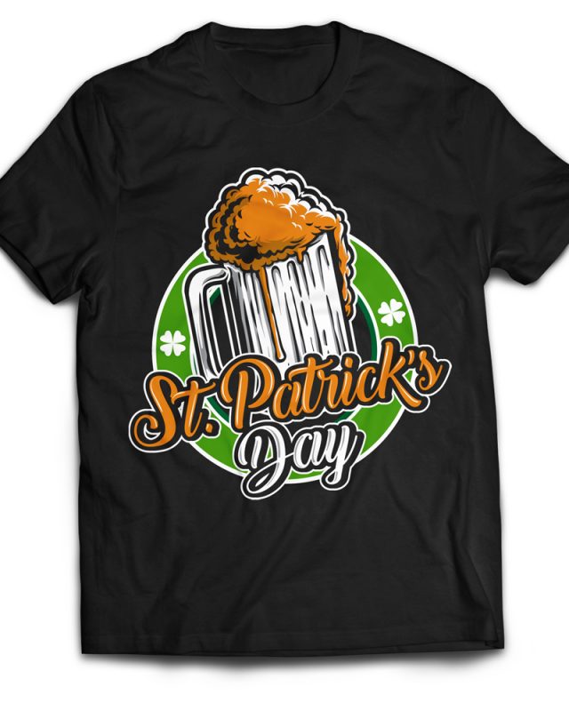 St Patrick Day Logo tshirt factory