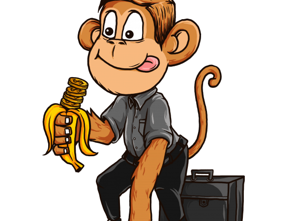 Servant monkey t shirt design to buy