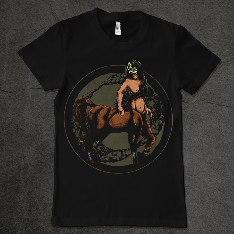 kentaur t shirt designs for print on demand