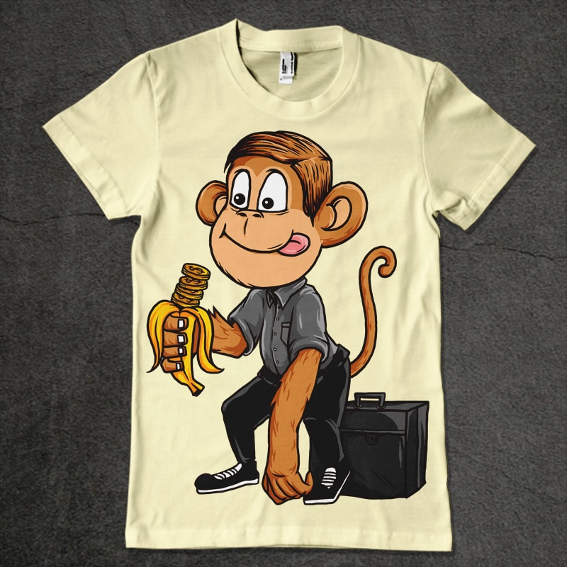 servant monkey t shirt designs for teespring