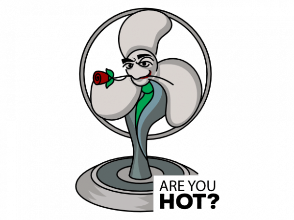 Are you hot funny spanish fan summer and heat saying t shirt design