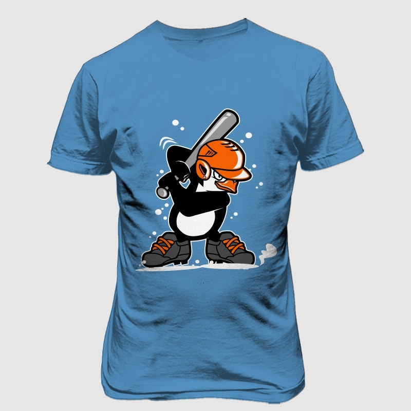 Penguins baseball t shirt designs for teespring