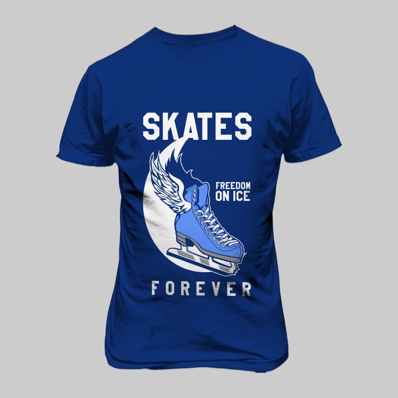 Skates forever tshirt-factory.com