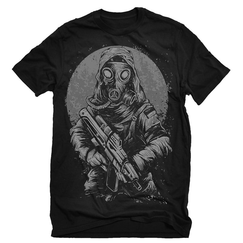 Soldier Tshirt Design buy t shirt design