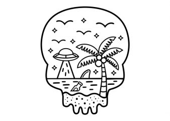 The Truth Is At The Beach vector t-shirt design