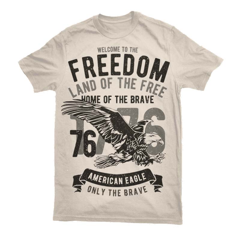 Welcome To The Freedom Graphic t-shirt design t shirt design png