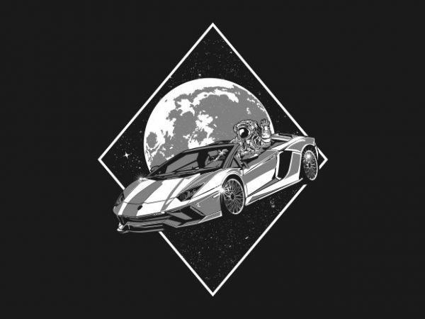Bilionaire astronaut vector t shirt design artwork