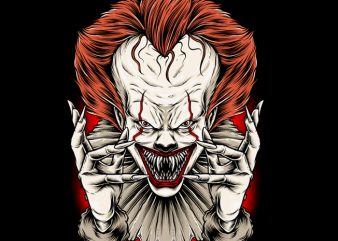 Clowns t-shirt design for sale