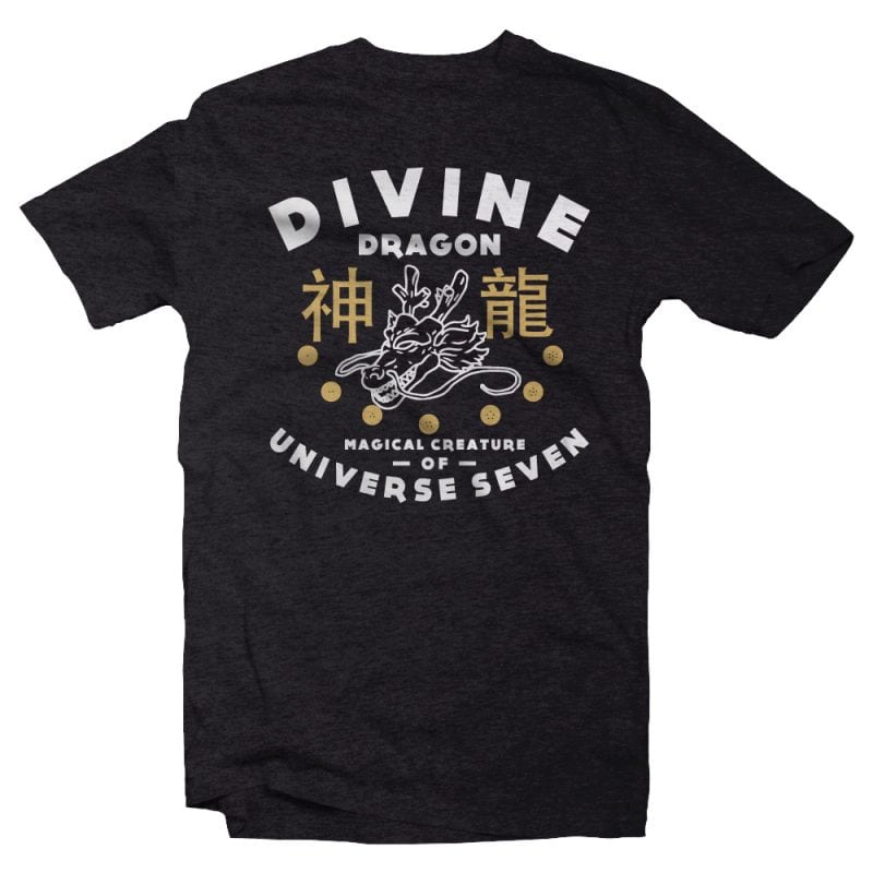 Divine Dragon tshirt design for sale