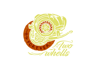 forever two whells t shirt design to buy
