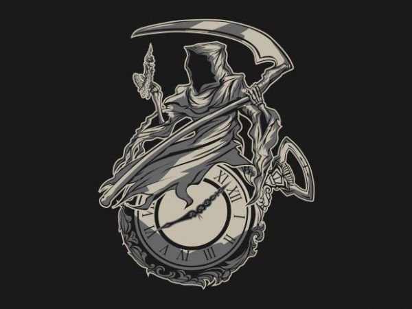 Grim reaper buy t shirt design artwork