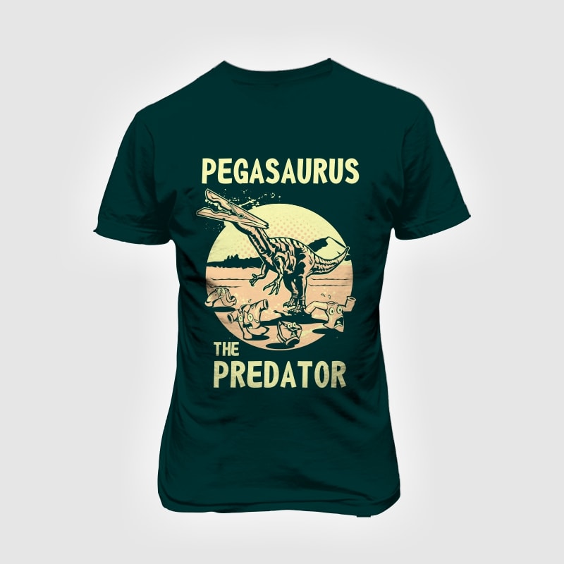 PEGASAURUS t shirt designs for printify