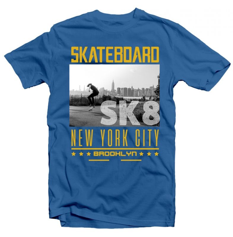 Sk8 tshirt design for sale