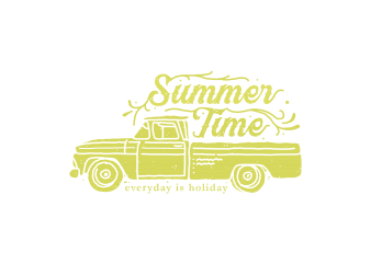 summer time buy t shirt design