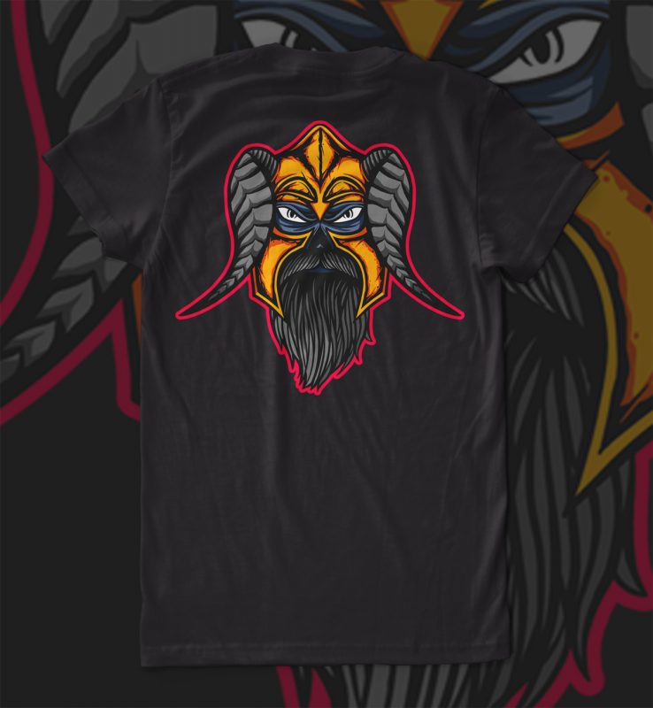 Viking T-shirt Design tshirt design for sale