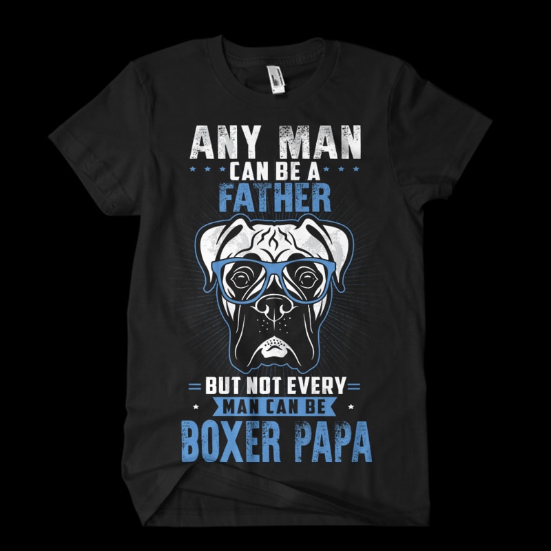 any man can be a father Vector t-shirt vector shirt designs