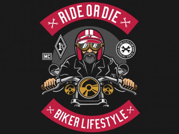 Biker t shirt design png