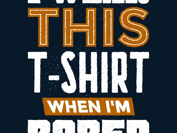 Bored tshirt