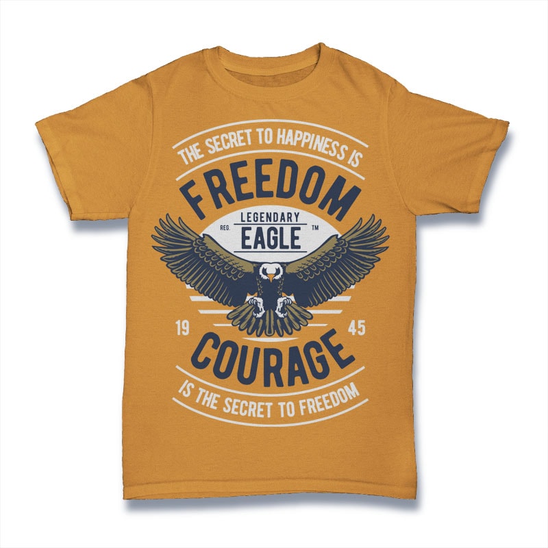Freedom Eagle t shirt designs for sale