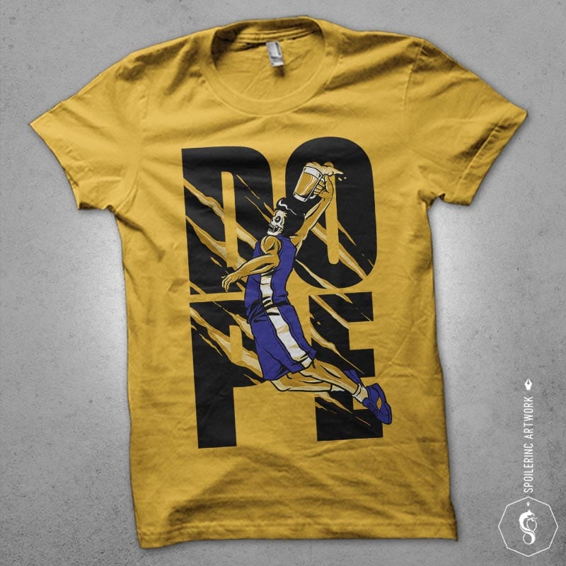 beer dunk Graphic t-shirt design buy tshirt design