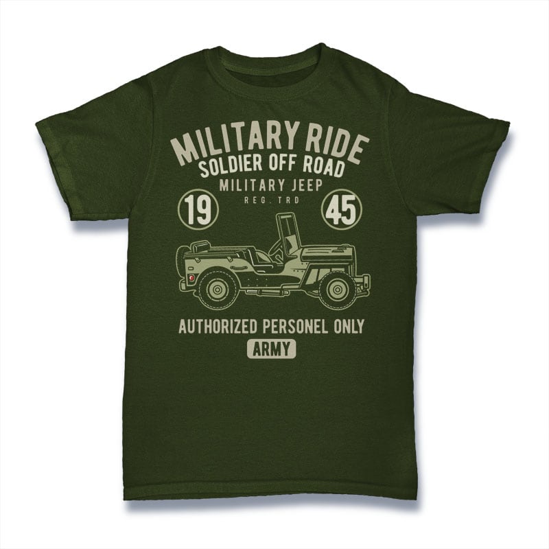 Military Ride tshirt factory