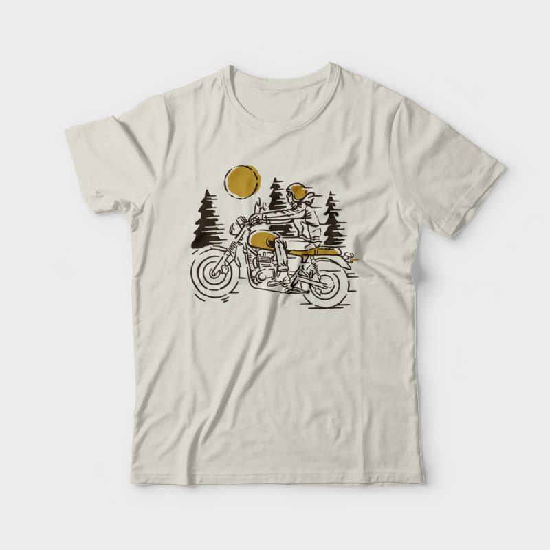 Classic Biker tshirt designs for merch by amazon