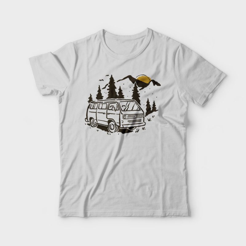 Wanderlust tshirt designs for merch by amazon