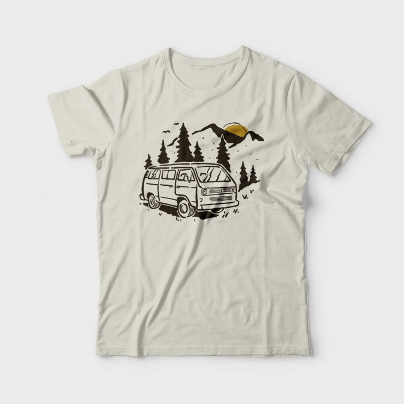 Wanderlust tshirt designs for merch by amazon