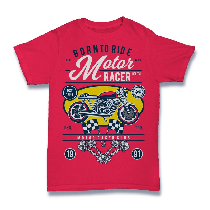 Motor Racer tshirt factory